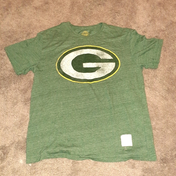 Green Bay Packers Retro Distressed Womens T-Shirt - XL - Ret - Picture 1 of 3